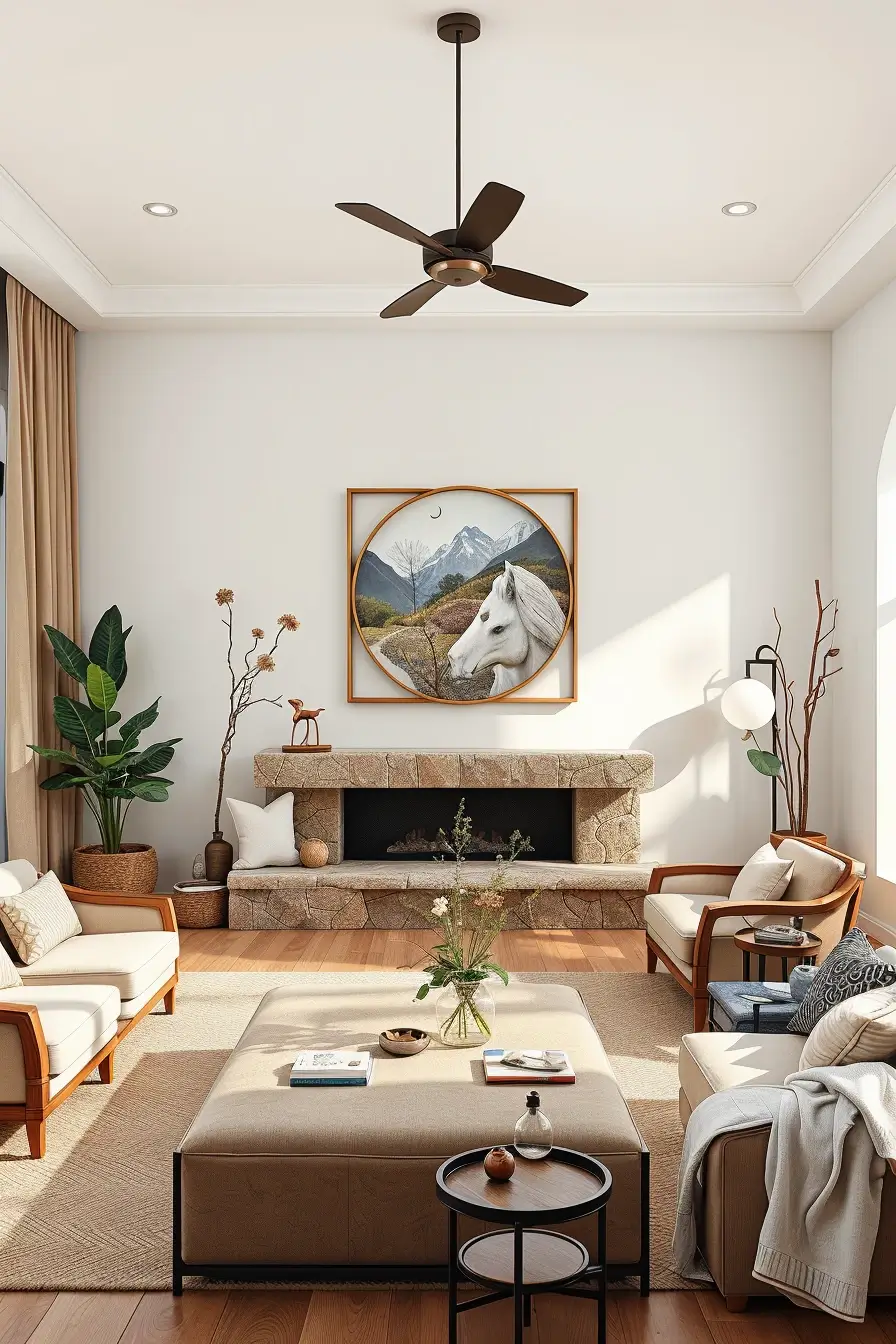 62 Wall Decor for Living Room 2026: Modern Ideas, Textures, and Statement Walls