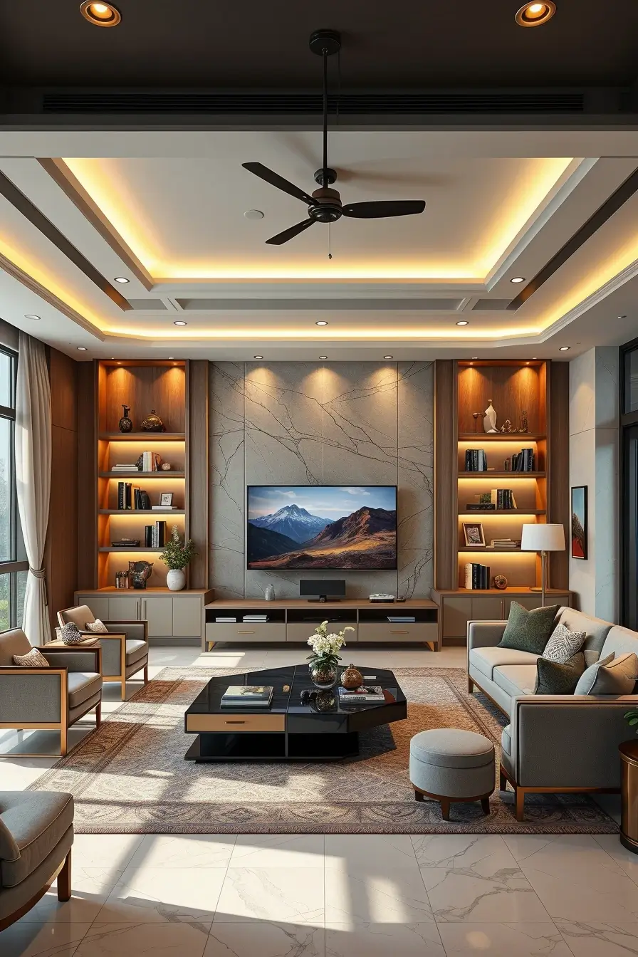 62 Living Room TV Wall Ideas 2026: Modern, Smart and Stylish Design Trends
