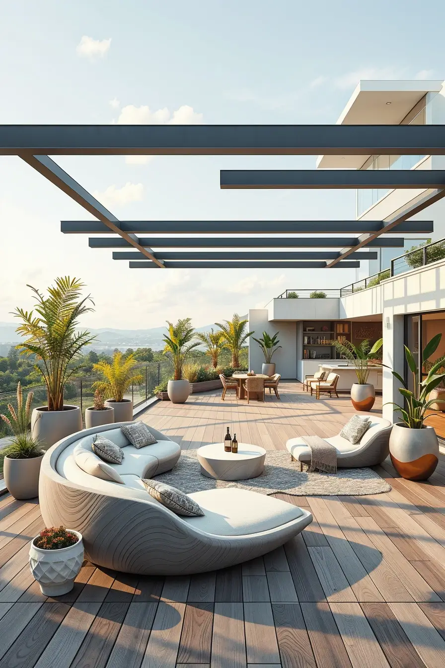 60 Terrace Design Ideas 2026 With Curved And Modern Designer Styles