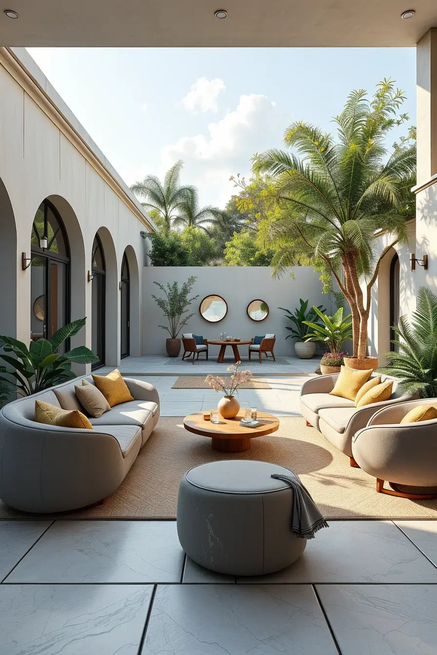 59 Outdoor Patio Ideas 2026: Stylish Curved Designs, Modern Furniture & Designer Outdoor Spaces