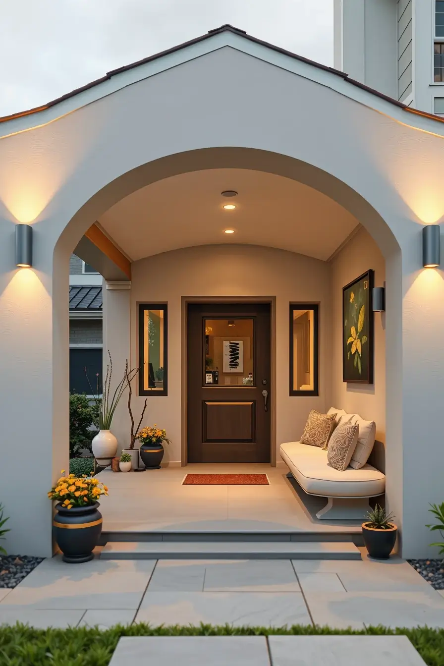 62 Small Front Porch Ideas 2026: Stylish, Modern & Designer Entryway Inspiration