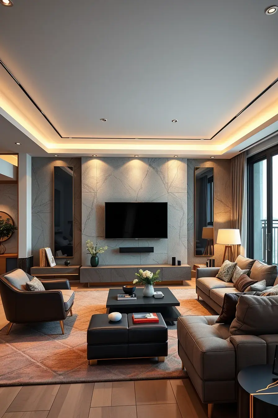 62 Living Room TV Wall Ideas 2026: Modern, Smart and Stylish Design Trends
