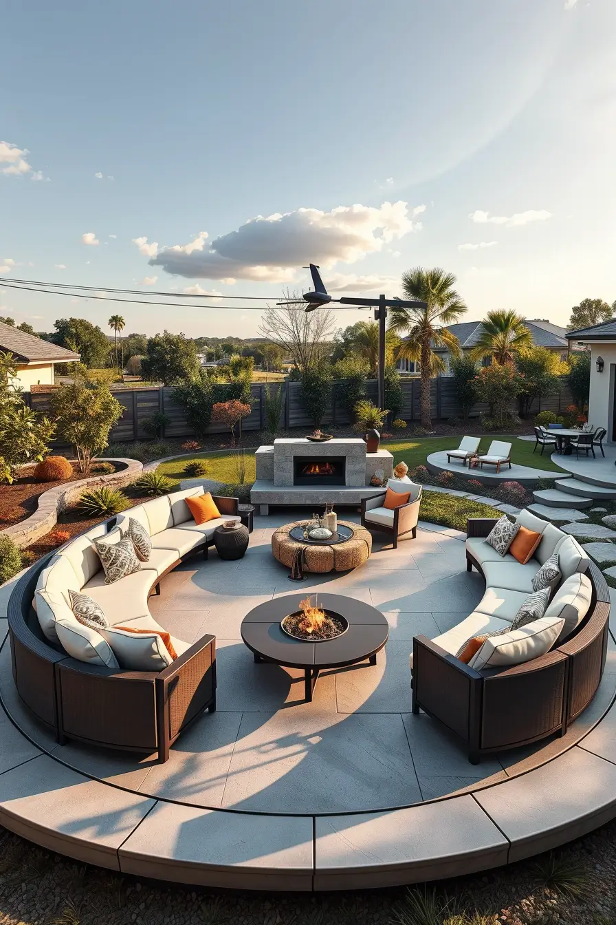 59 Outdoor Patio Ideas 2026: Stylish Curved Designs, Modern Furniture & Designer Outdoor Spaces