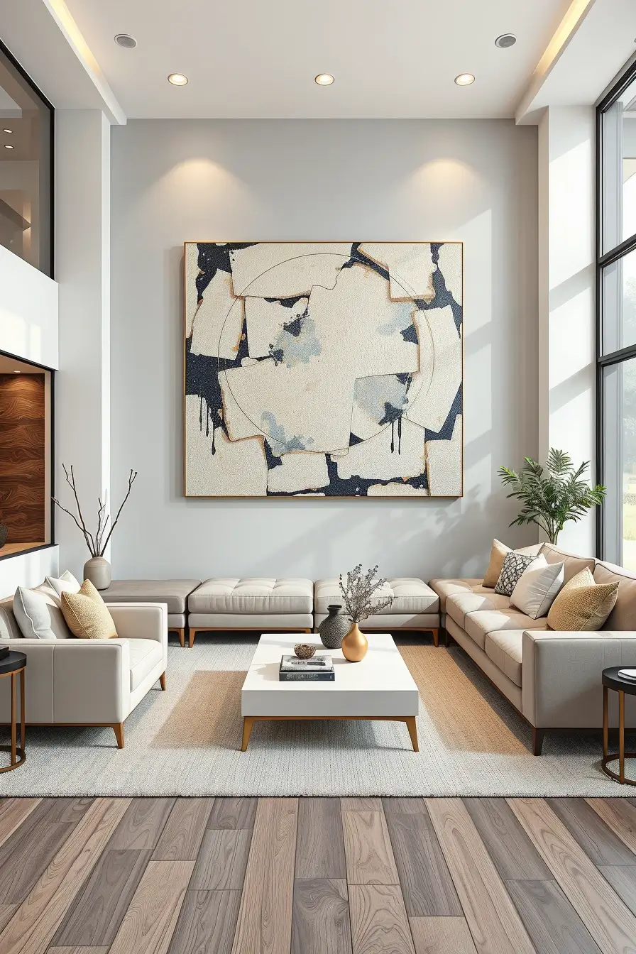 62 Wall Decor for Living Room 2026: Modern Ideas, Textures, and Statement Walls