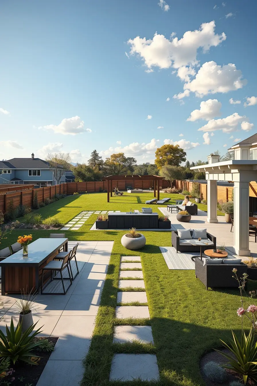 58 Family Backyard Layout Ideas 2026 For Comfortable And Modern Outdoor Living