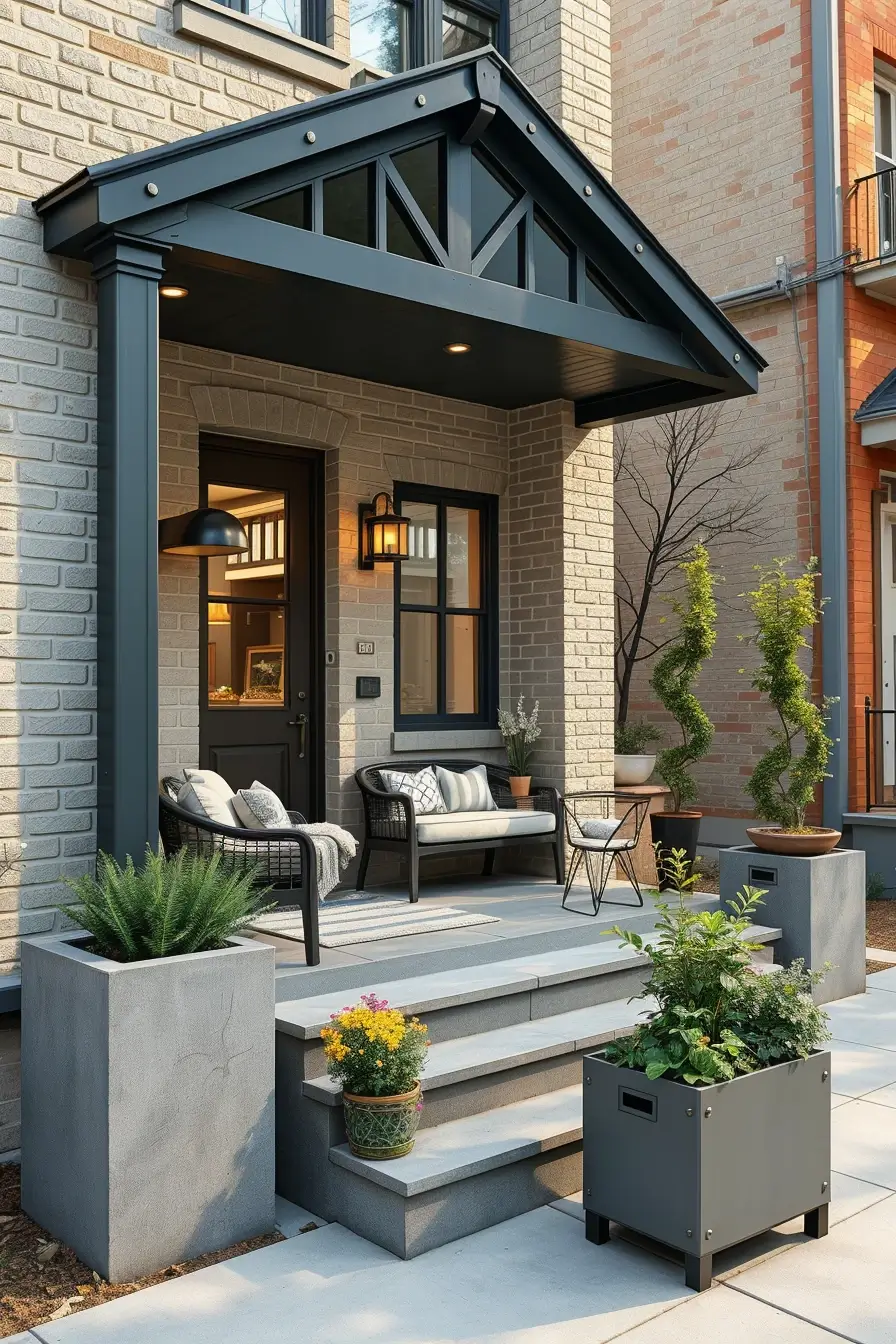 62 Small Front Porch Ideas 2026: Stylish, Modern & Designer Entryway Inspiration