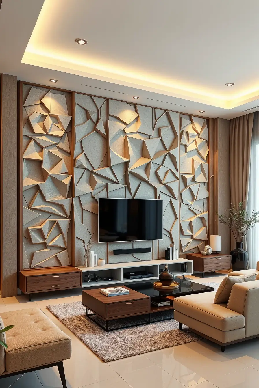 62 Living Room TV Wall Ideas 2026: Modern, Smart and Stylish Design Trends