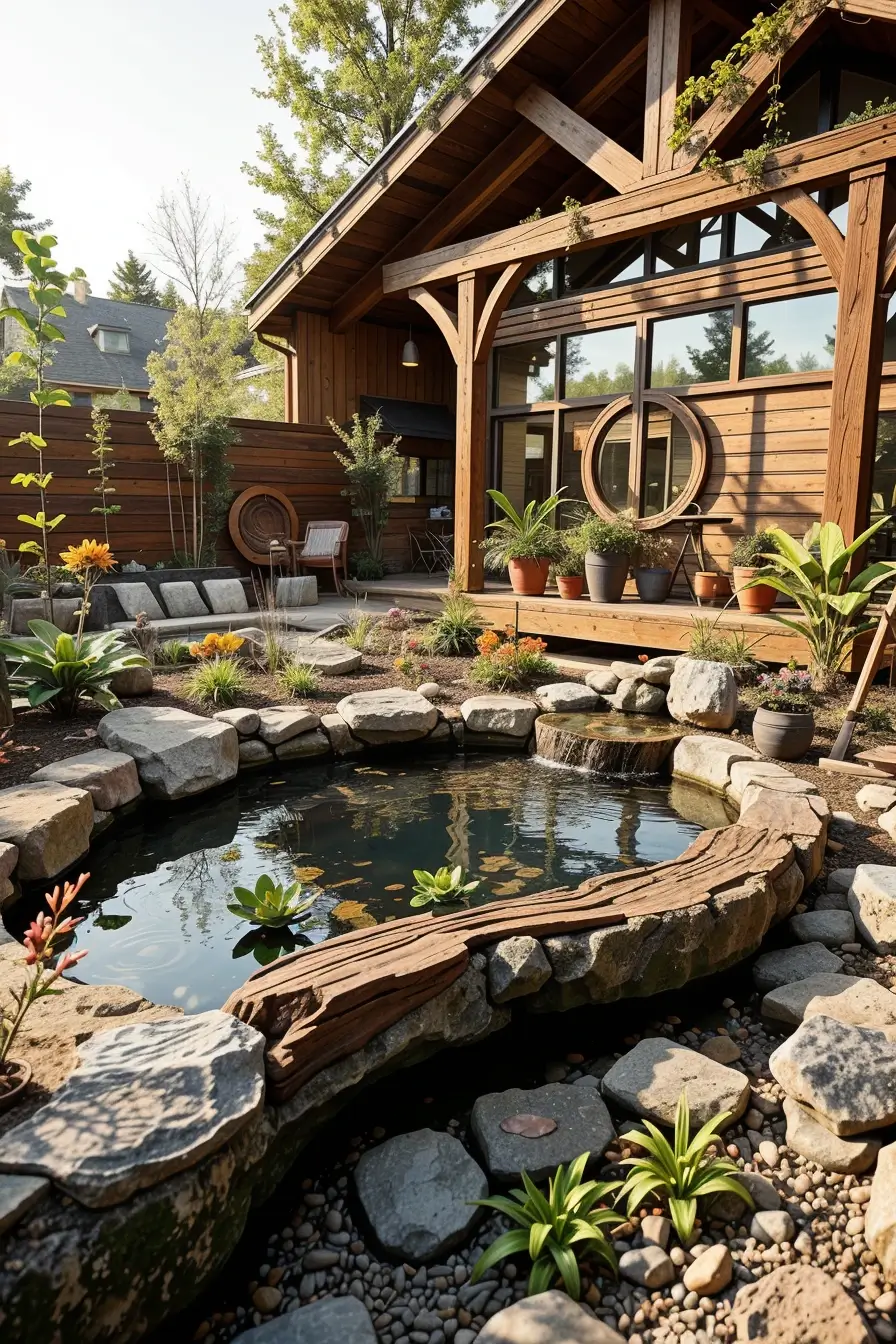 60 Pond Ideas In Garden 2026 For Cozy, Natural, And Designer Landscapes