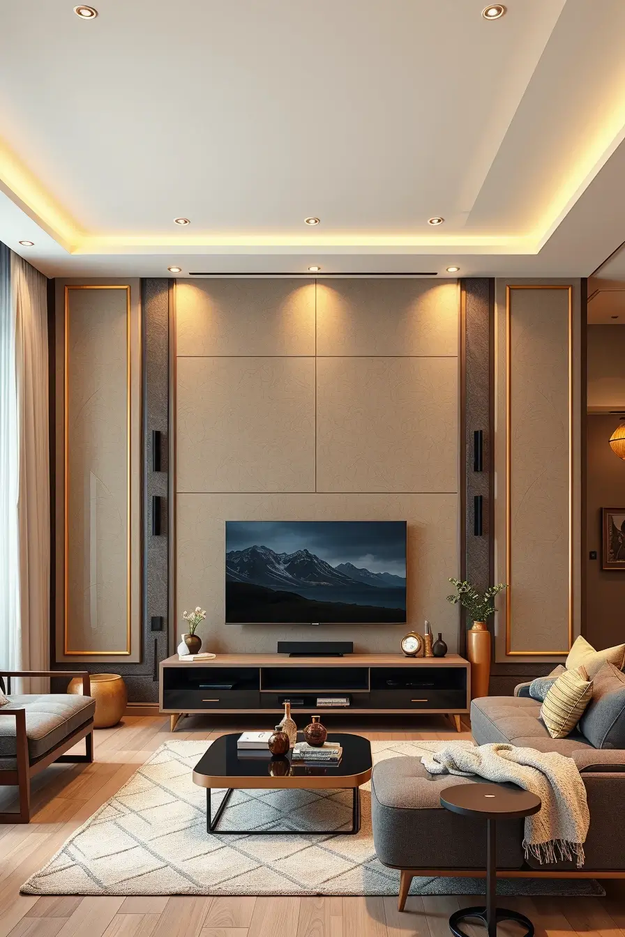 62 Living Room TV Wall Ideas 2026: Modern, Smart and Stylish Design Trends