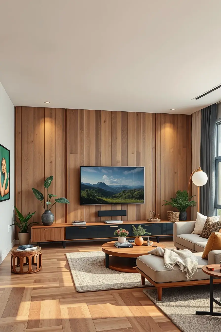 62 Living Room TV Wall Ideas 2026: Modern, Smart and Stylish Design Trends