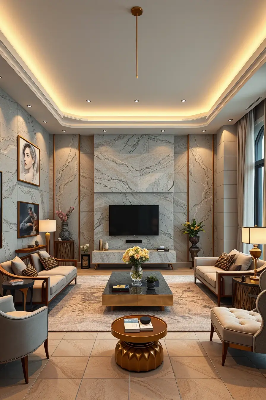 62 Wall Decor for Living Room 2026: Modern Ideas, Textures, and Statement Walls