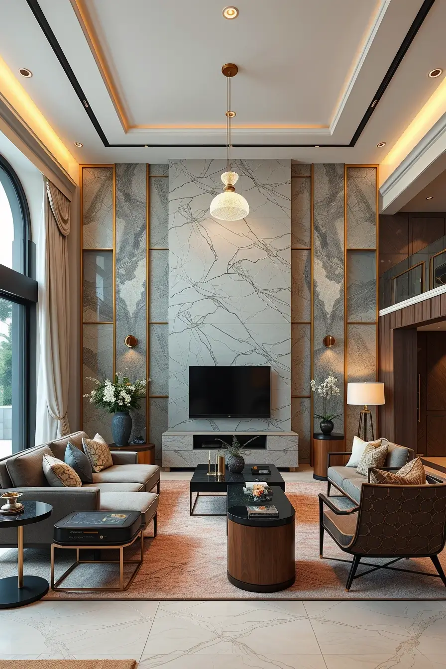 62 Wall Decor for Living Room 2026: Modern Ideas, Textures, and Statement Walls