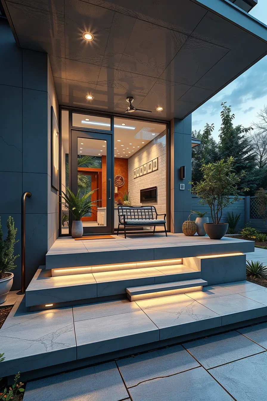 62 Small Front Porch Ideas 2026: Stylish, Modern & Designer Entryway Inspiration