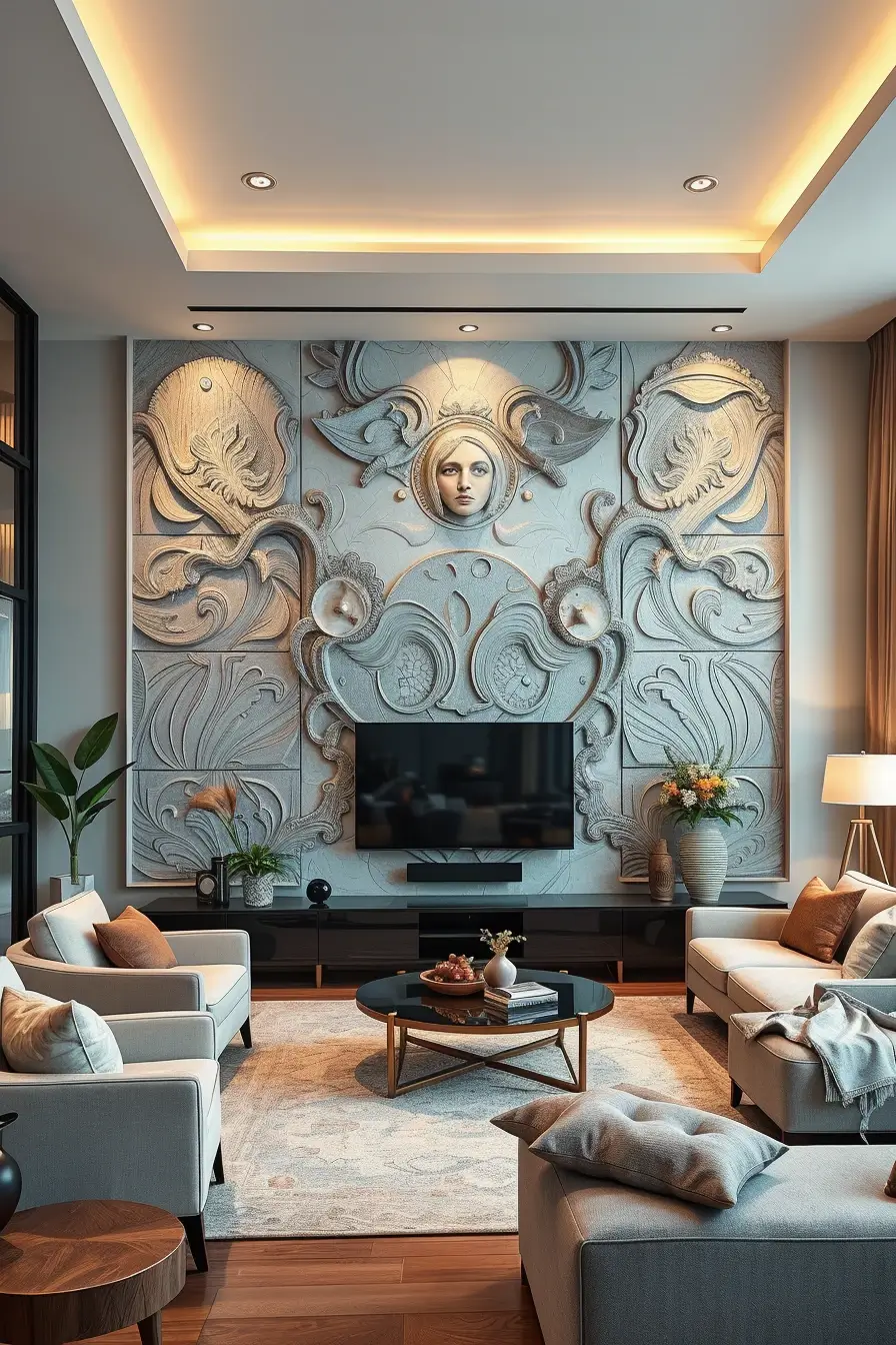 62 Living Room TV Wall Ideas 2026: Modern, Smart and Stylish Design Trends