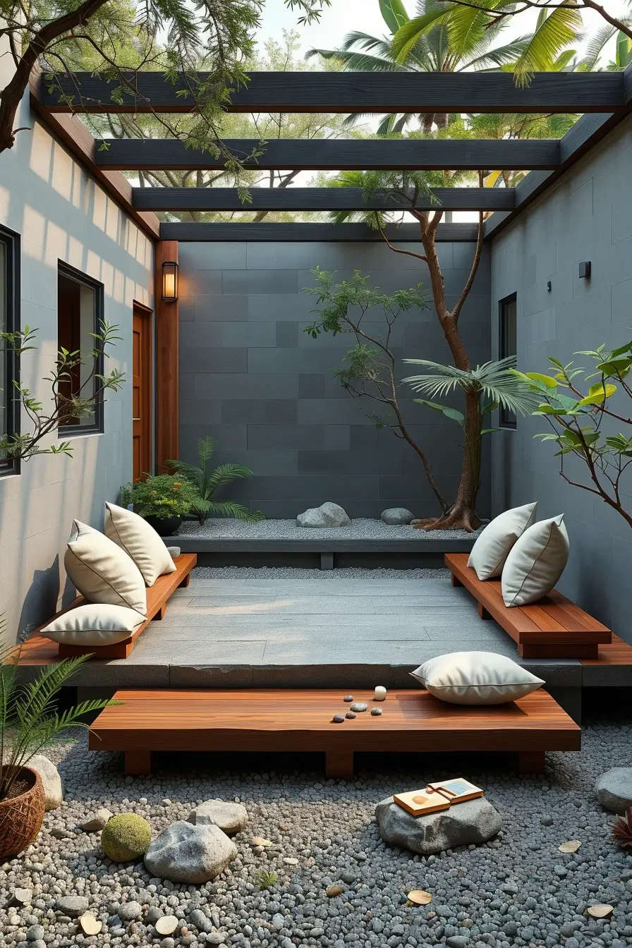 60 Zen Garden Ideas 2026 For Modern Calm And Minimalist Outdoor Spaces