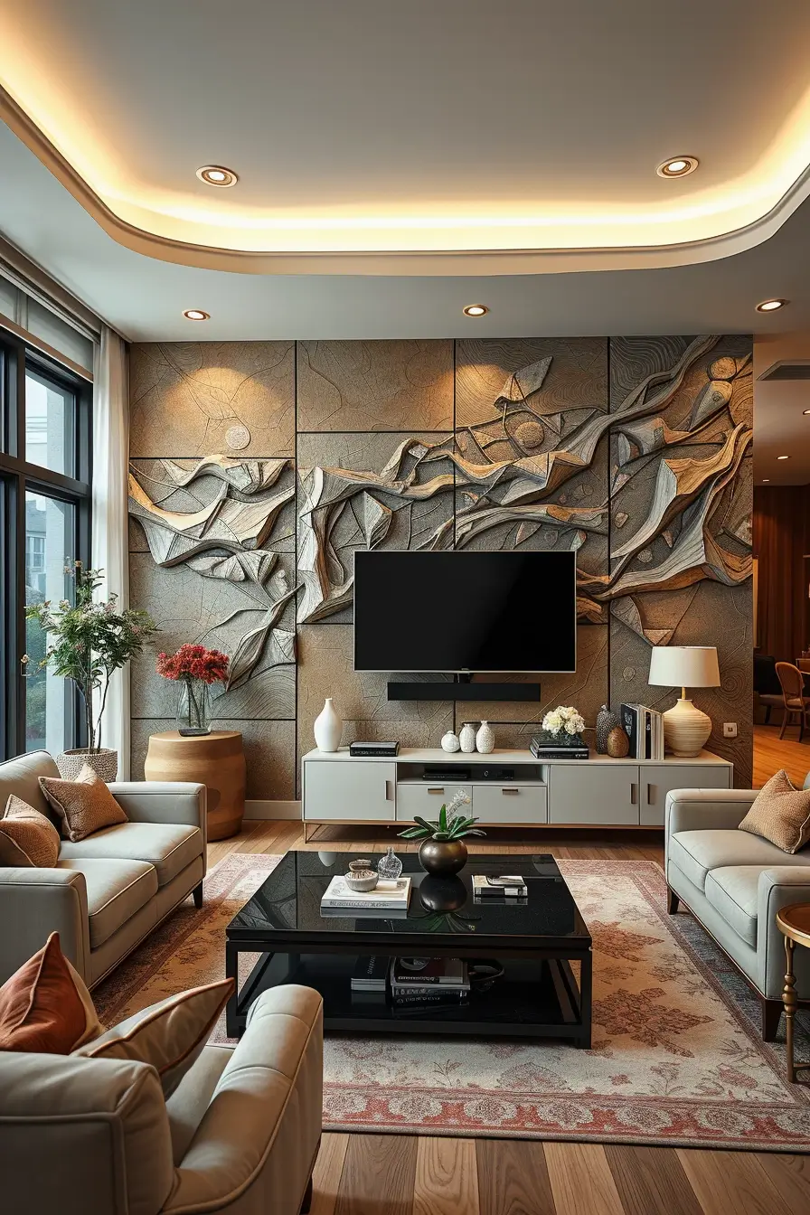62 Living Room TV Wall Ideas 2026: Modern, Smart and Stylish Design Trends
