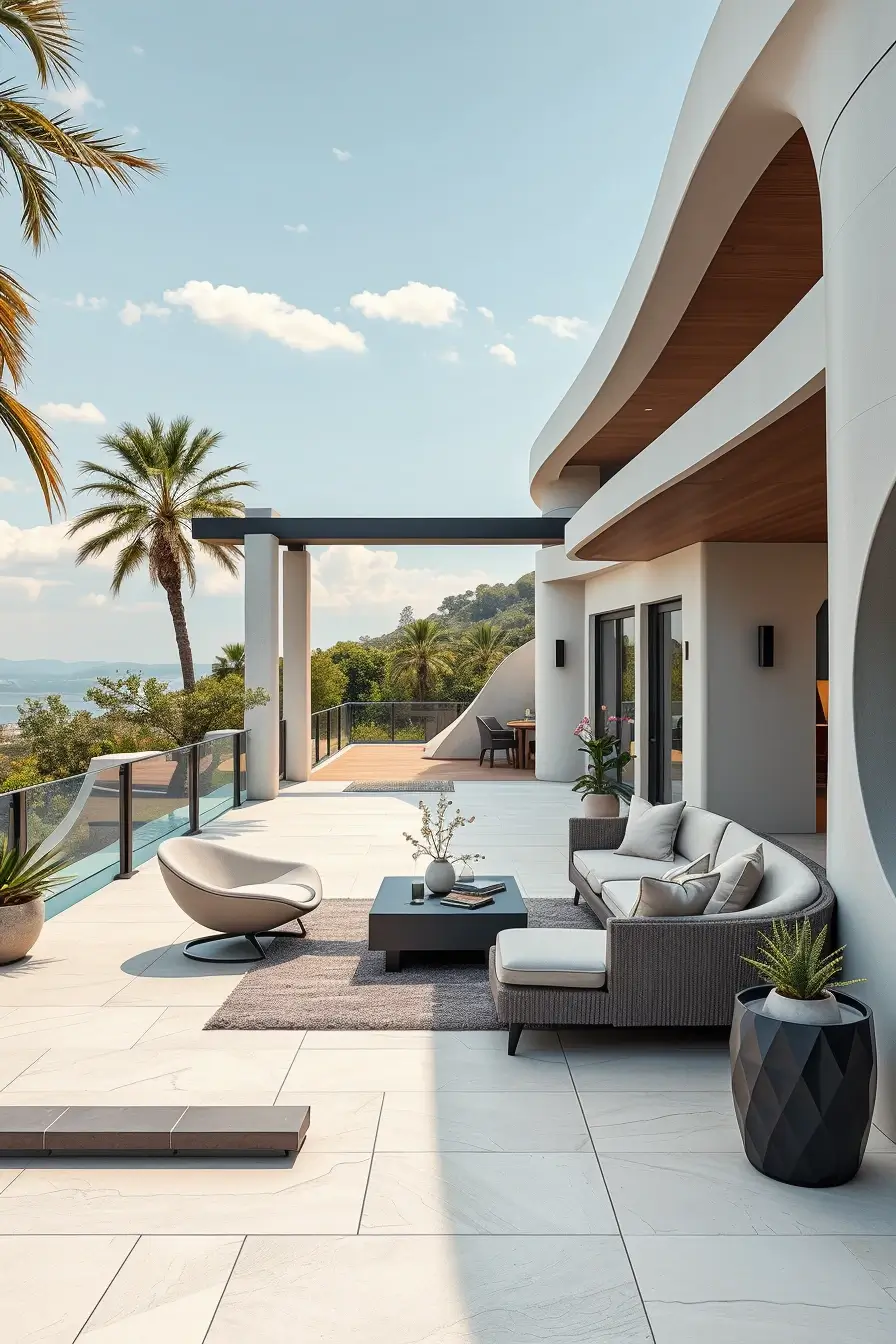 60 Terrace Design Ideas 2026 With Curved And Modern Designer Styles