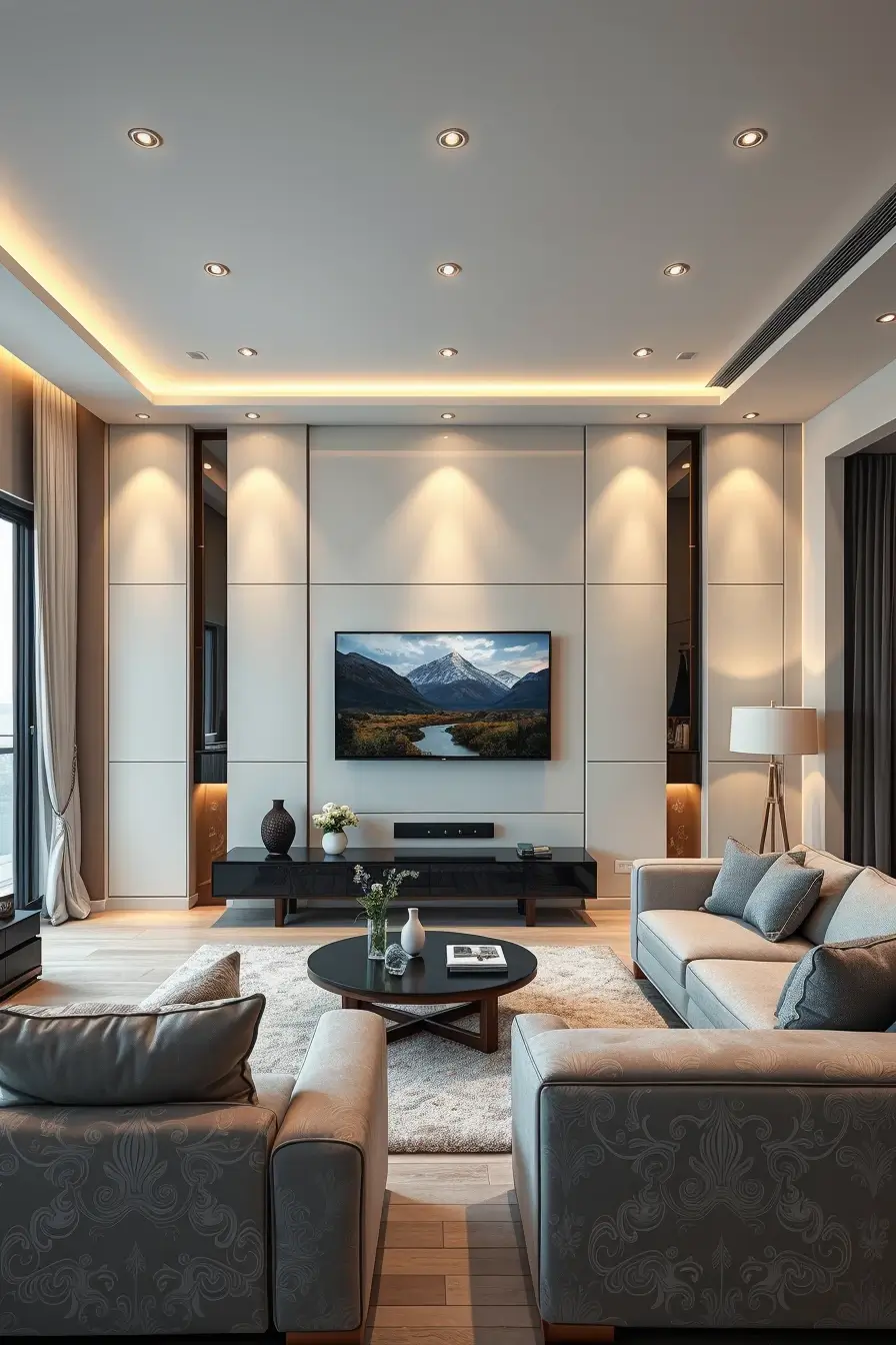 62 Living Room TV Wall Ideas 2026: Modern, Smart and Stylish Design Trends