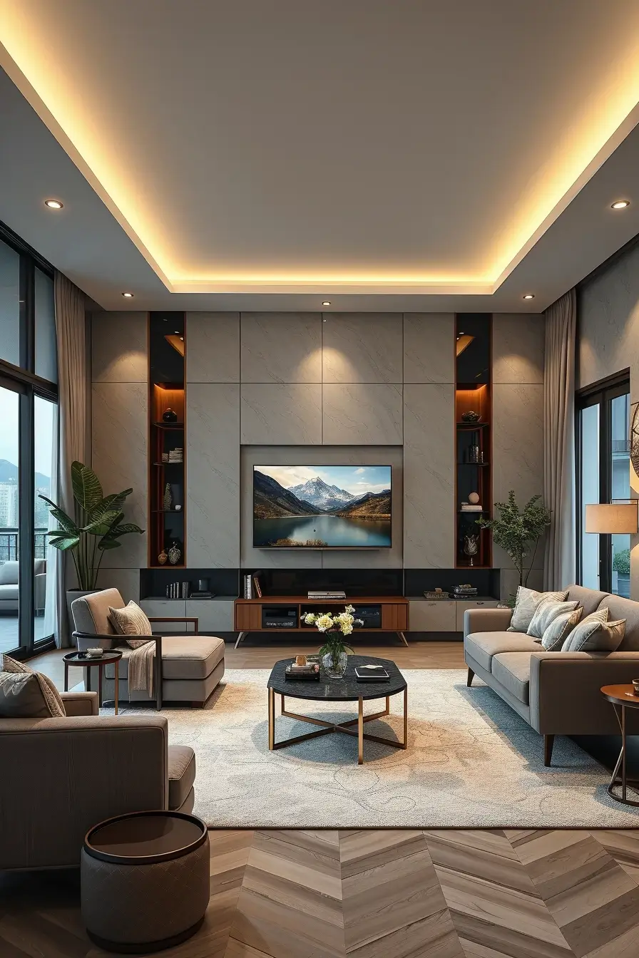 62 Living Room TV Wall Ideas 2026: Modern, Smart and Stylish Design Trends