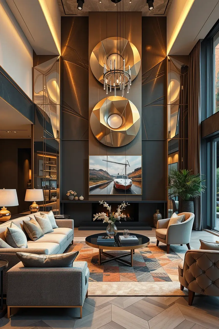 62 Wall Decor for Living Room 2026: Modern Ideas, Textures, and Statement Walls