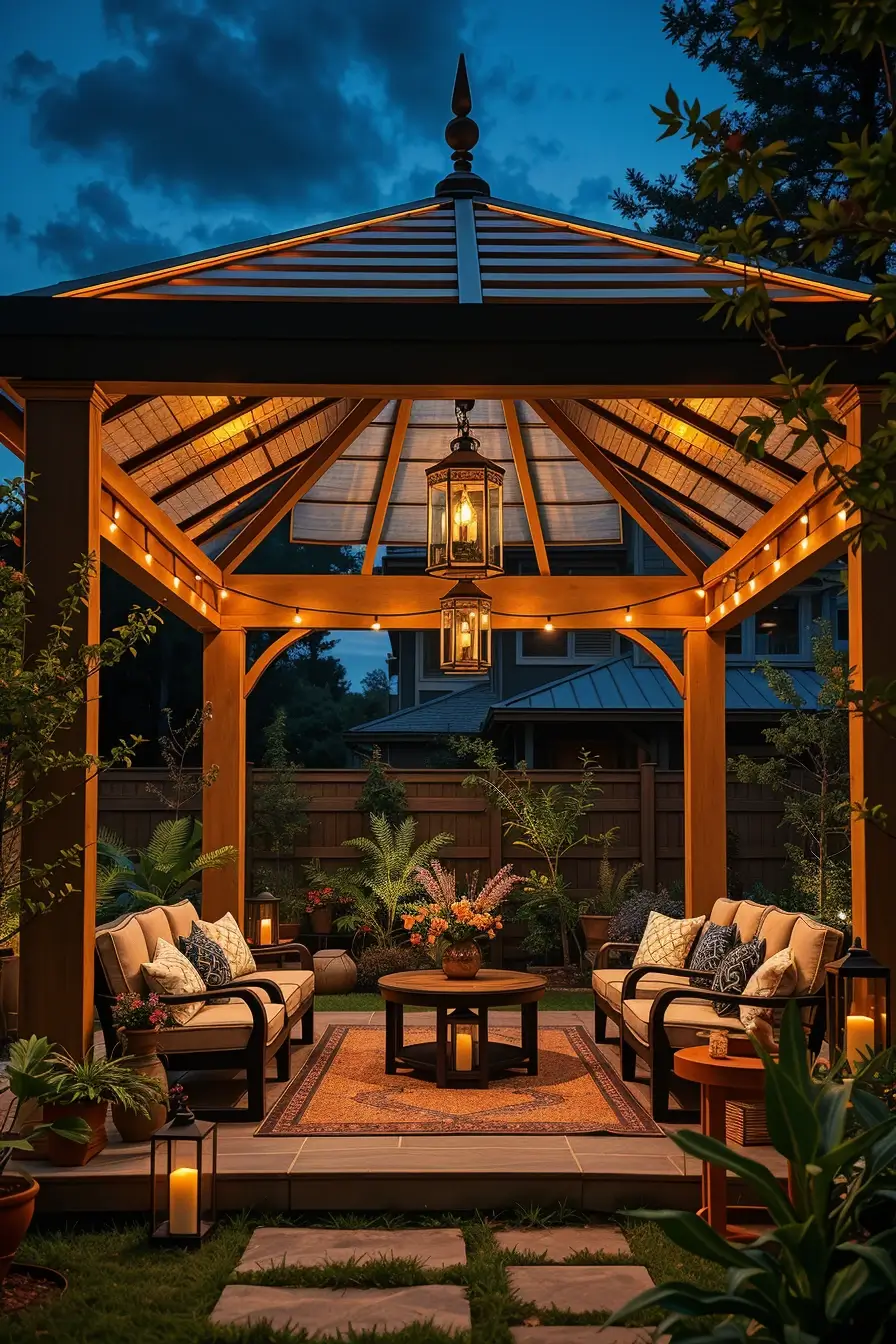 61 Gazebo Ideas Backyard 2026 For Stylish And Modern Outdoor Spaces