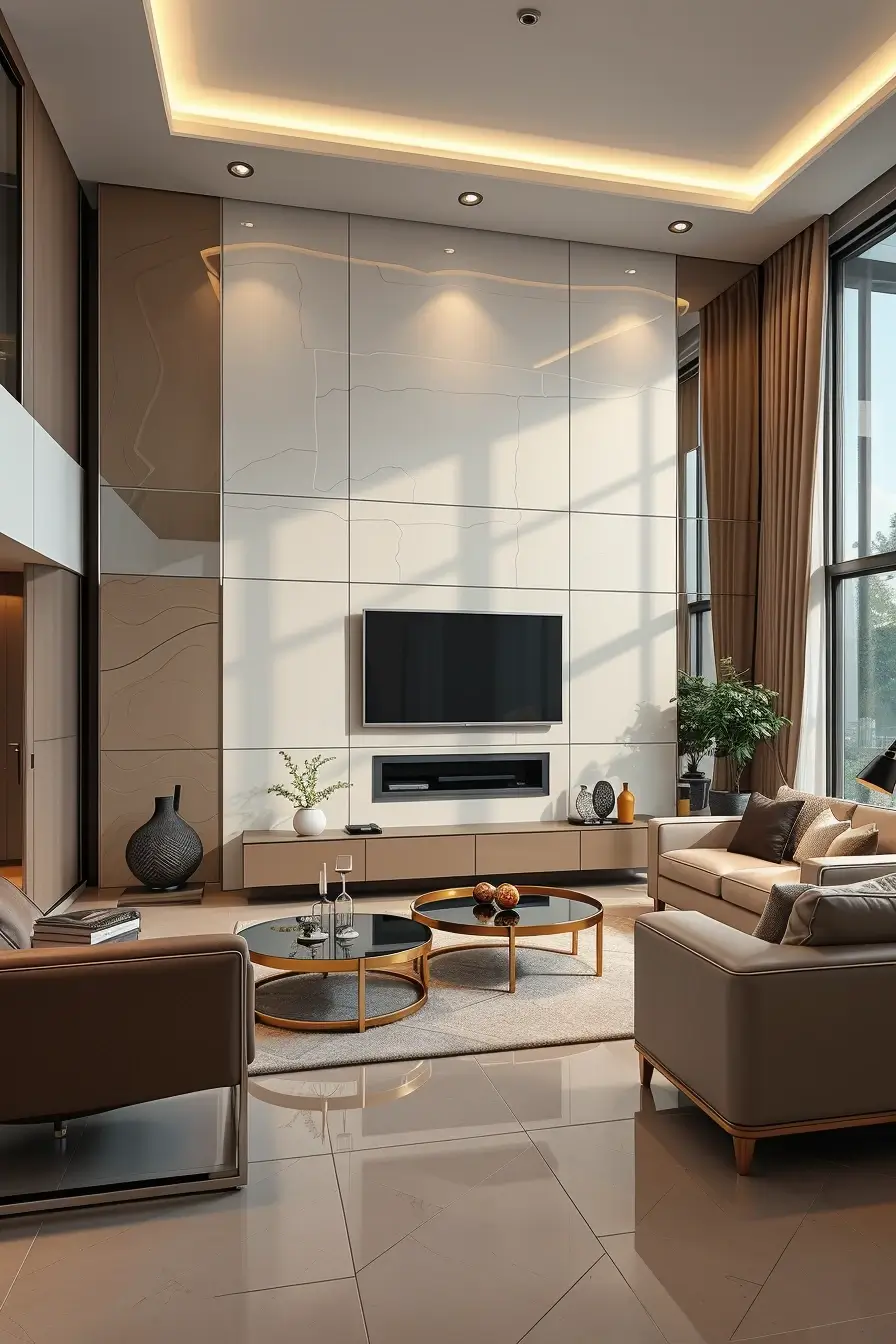 62 Living Room TV Wall Ideas 2026: Modern, Smart and Stylish Design Trends