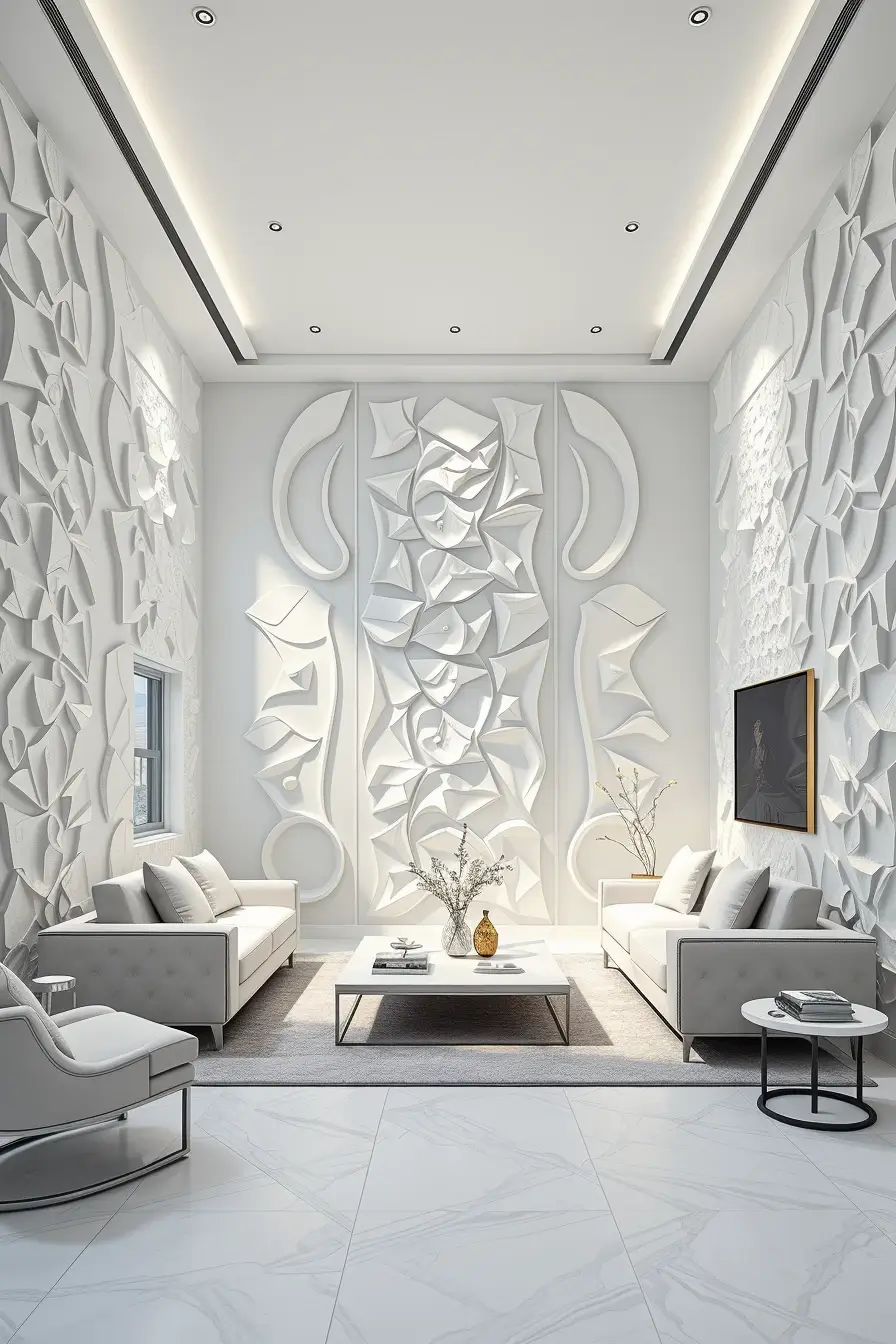 65 Whites Living Room Ideas 2026 With Curved Designer Furniture