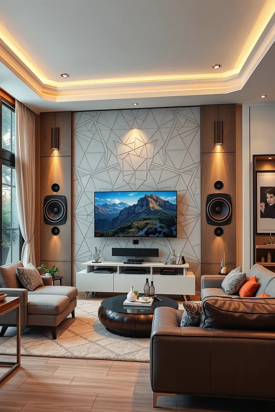 62 Living Room TV Wall Ideas 2026: Modern, Smart and Stylish Design Trends