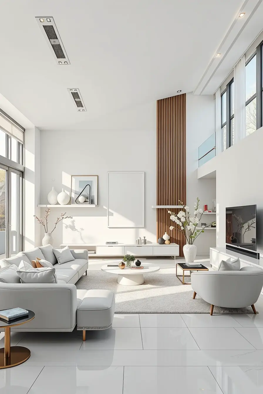 65 Whites Living Room Ideas 2026 With Curved Designer Furniture