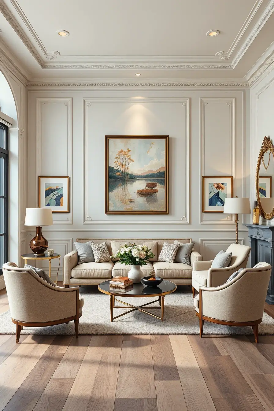 62 Wall Decor for Living Room 2026: Modern Ideas, Textures, and Statement Walls