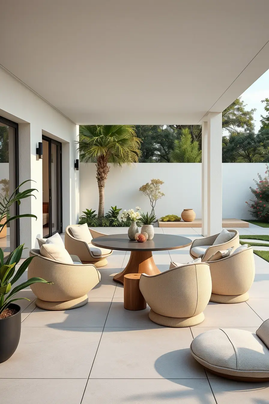 59 Outdoor Patio Ideas 2026: Stylish Curved Designs, Modern Furniture & Designer Outdoor Spaces
