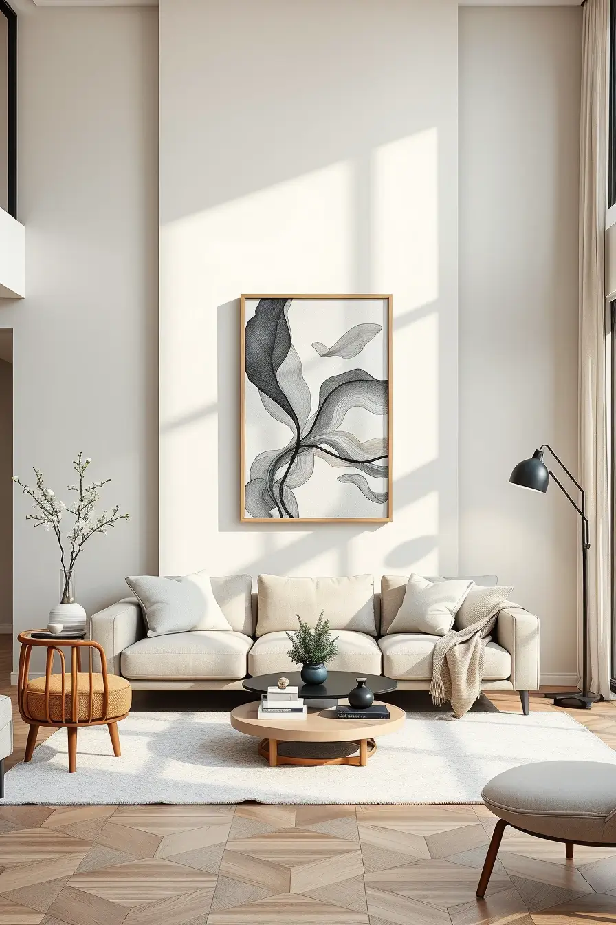 62 Wall Decor for Living Room 2026: Modern Ideas, Textures, and Statement Walls