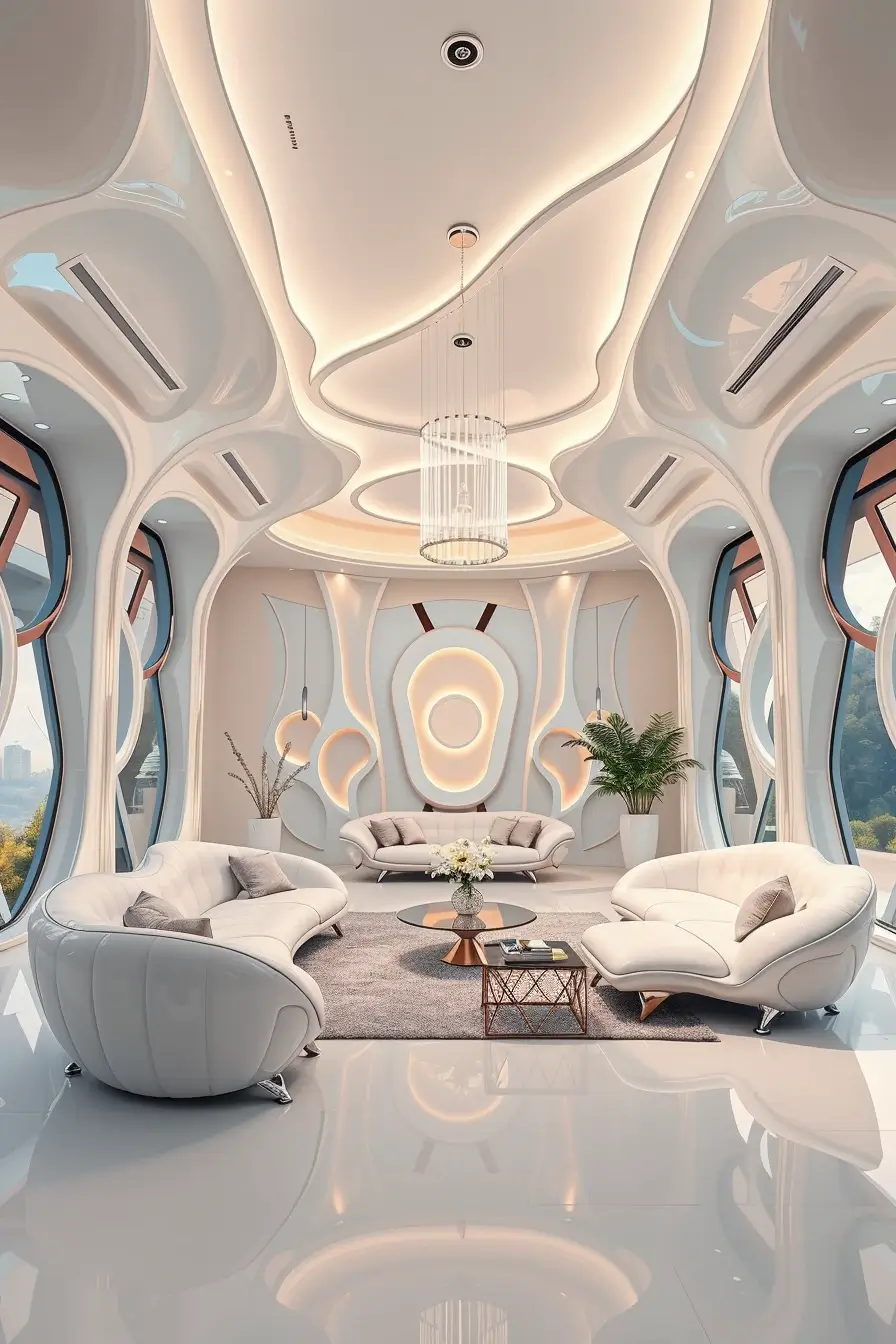 65 Whites Living Room Ideas 2026 With Curved Designer Furniture