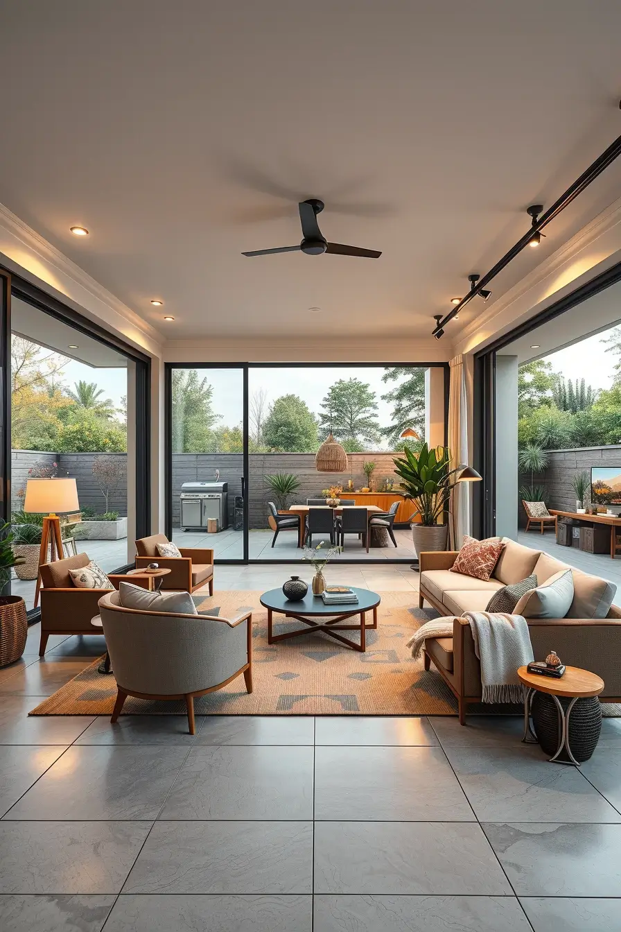 61 Indoor–Outdoor Living Room 2026 Ideas For Modern Homes