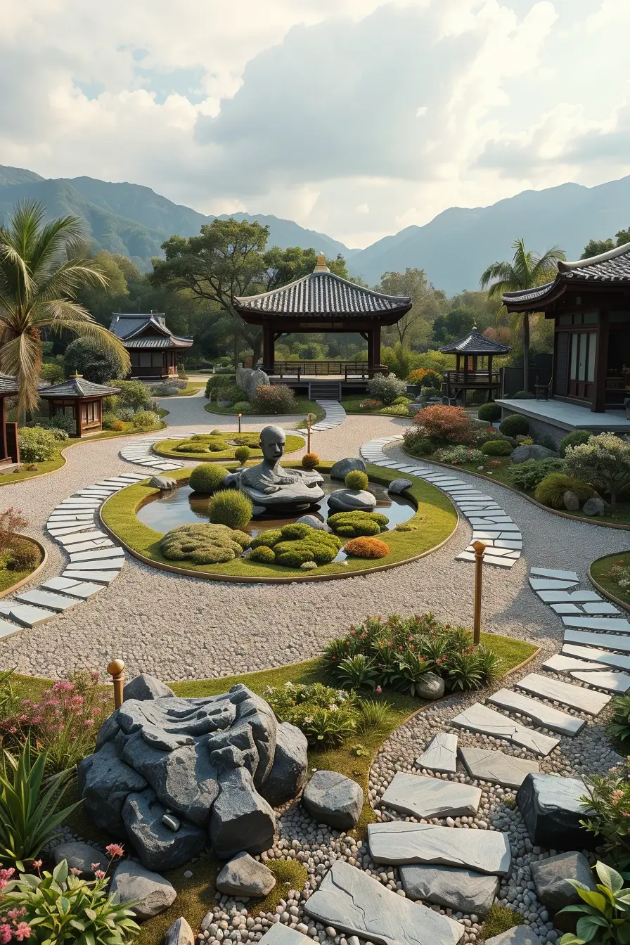 60 Zen Garden Ideas 2026 For Modern Calm And Minimalist Outdoor Spaces