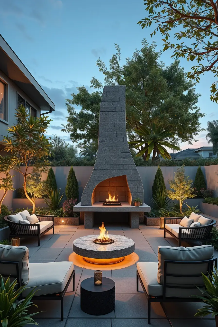 58 Outdoor Fireplace Ideas 2026 For Stylish And Cozy Outdoor Spaces