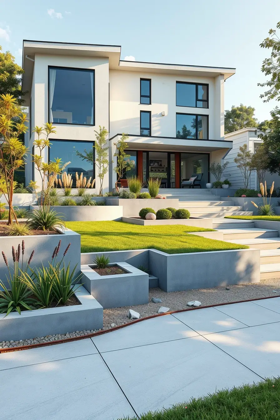 56 Modern Front Yard 2026 Ideas: Creative, Sculptural, And Designer Outdoor Inspiration
