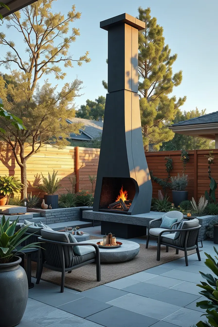 58 Outdoor Fireplace Ideas 2026 For Stylish And Cozy Outdoor Spaces