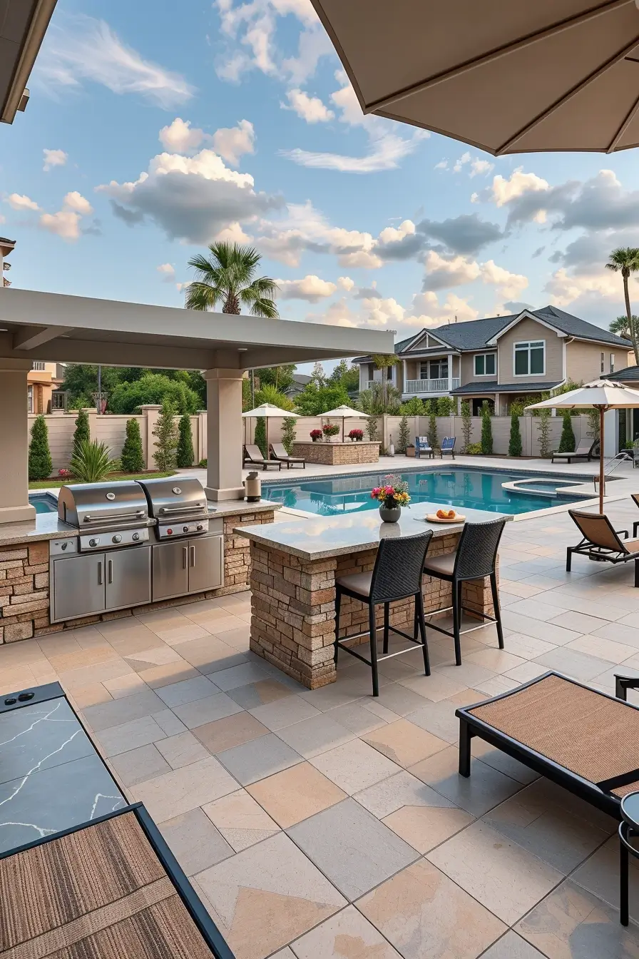 58 Outside Barbecue Area Ideas 2026 For Stylish And Modern Backyard Living