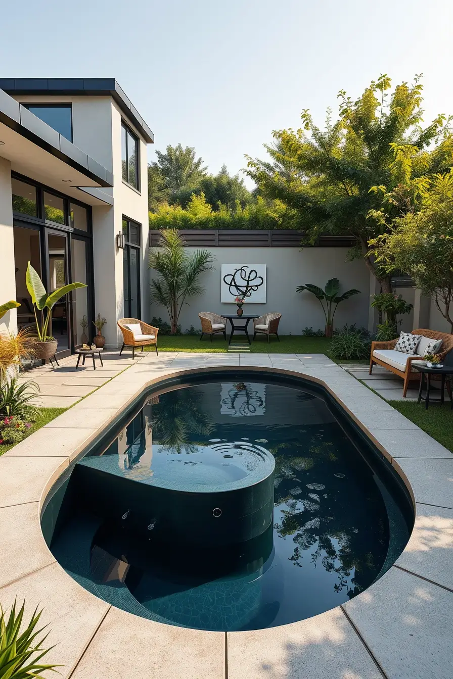 60 Small Pool Ideas 2026: Curved, Cozy & Sculptural Designs For Modern Spaces
