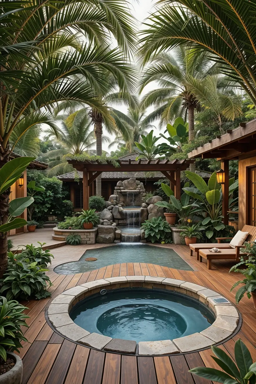 59 Outdoor Spa Ideas 2026: Creative, Stylish & Modern Backyard Wellness Designs