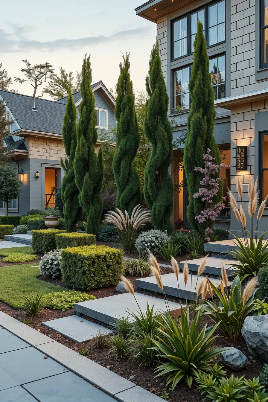56 Modern Front Yard 2026 Ideas: Creative, Sculptural, And Designer Outdoor Inspiration