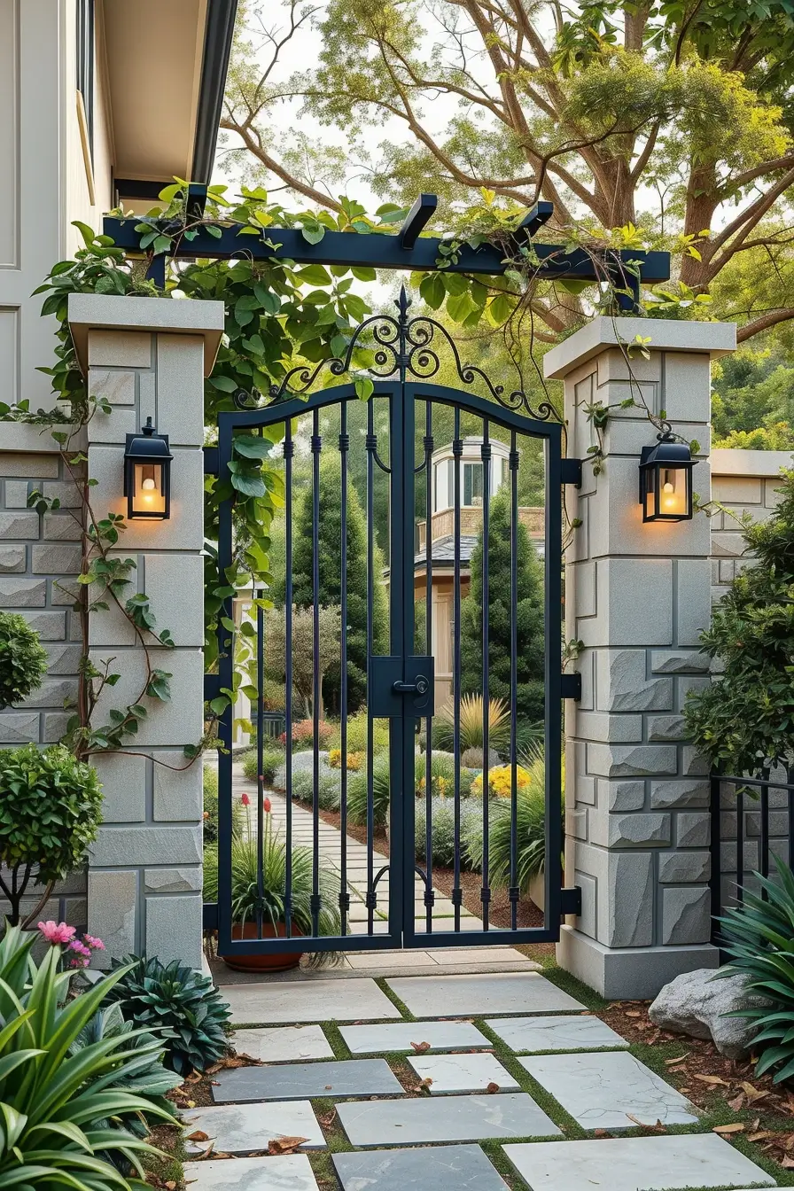 60 Front Yard Gate Ideas 2026: Modern, Stylish & Secure Entrance Designs