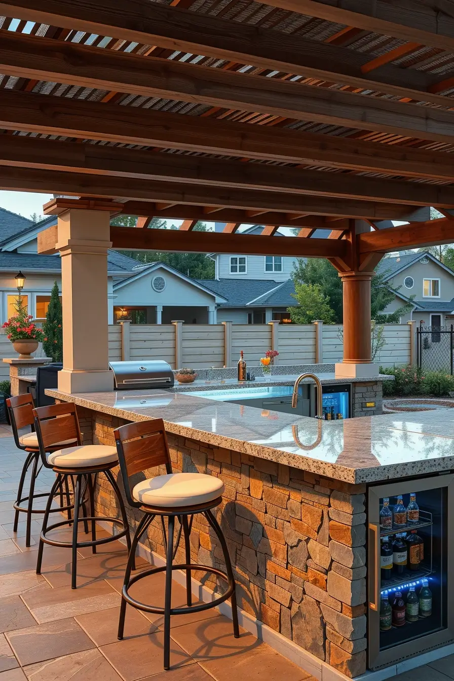 58 Outside Barbecue Area Ideas 2026 For Stylish And Modern Backyard Living