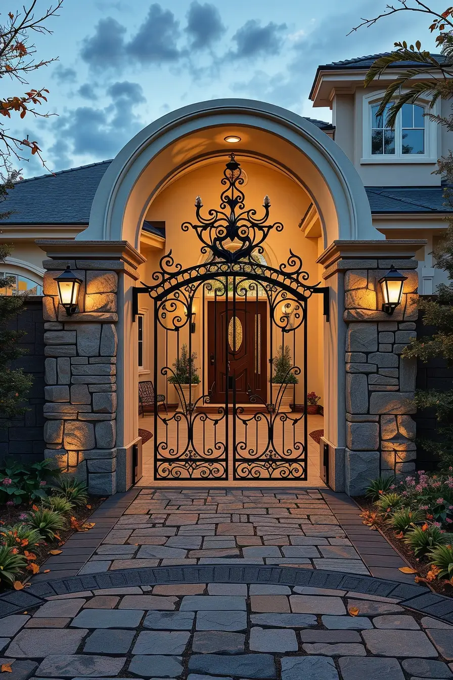 60 Front Yard Gate Ideas 2026: Modern, Stylish & Secure Entrance Designs