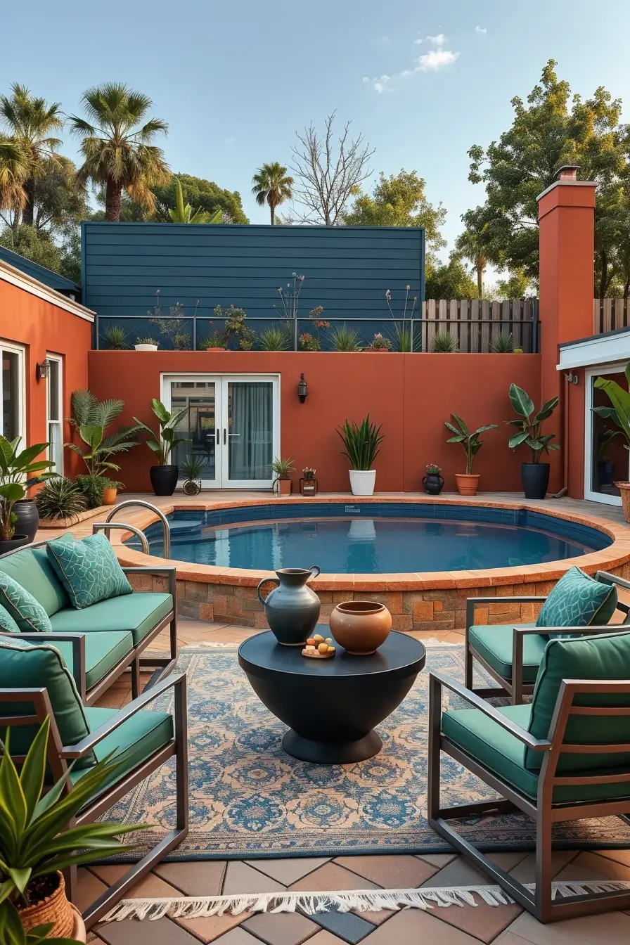 60 Outdoor Pool Area Above Ground 2026 Ideas For A Stylish Backyard Upgrade