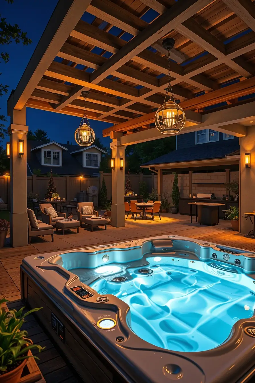 59 Outdoor Spa Ideas 2026: Creative, Stylish & Modern Backyard Wellness Designs