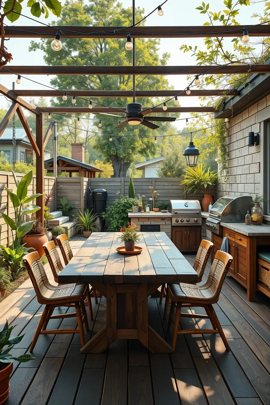 58 Outside Barbecue Area Ideas 2026 For Stylish And Modern Backyard Living