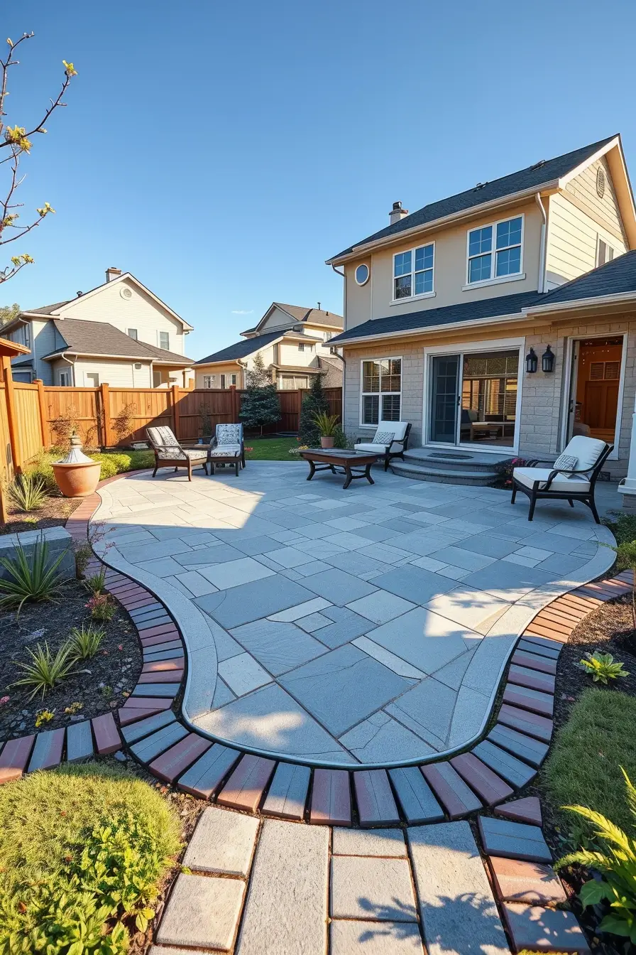 59 Stamped Concrete Patio Ideas 2026 That Transform Your Outdoor Living Space
