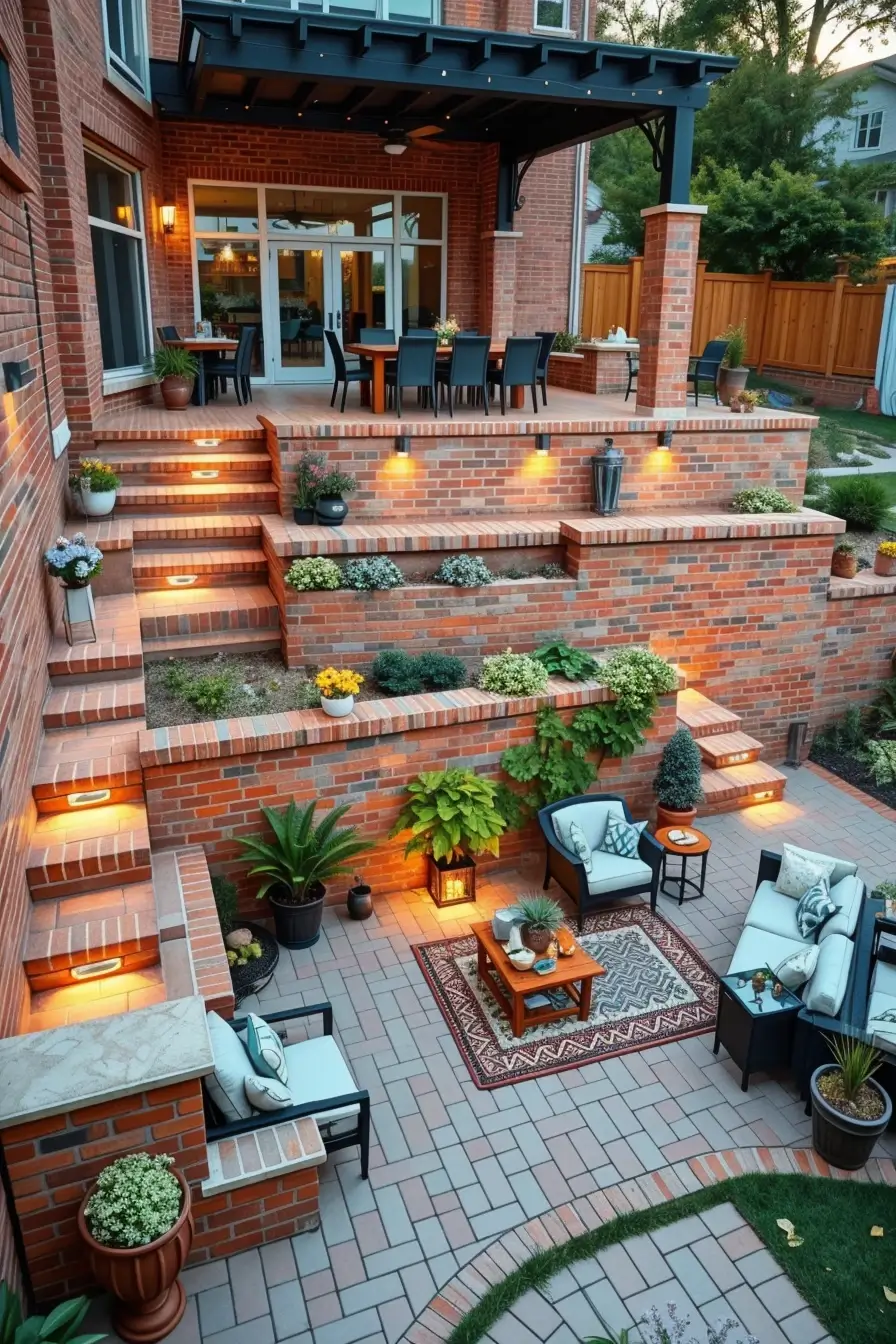 58 Brick Patio Ideas 2026: Modern Backyard Designs, Layout Trends And Outdoor Inspiration